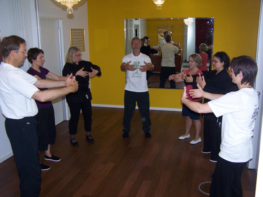 Stehende S�ule Tai Chi Blankenese